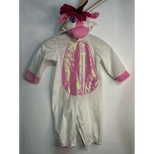 5 for $25🔥Fun World Baby Unicorn‎ Costume Set White Pink 12-18 Months